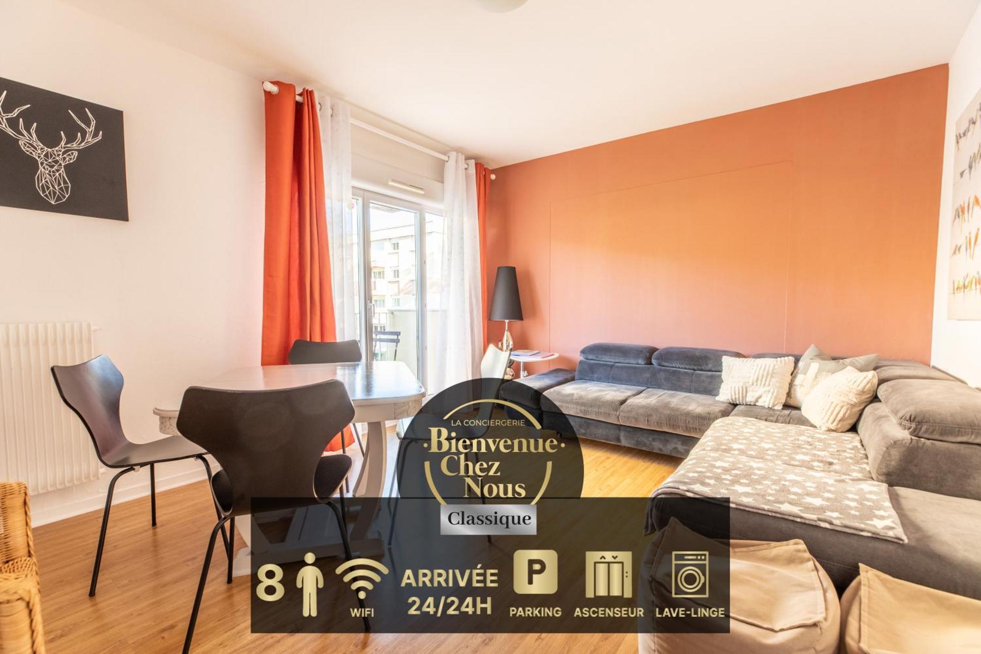Bel 8 Couchages Equipe- Maurice Thorez Apartment *
